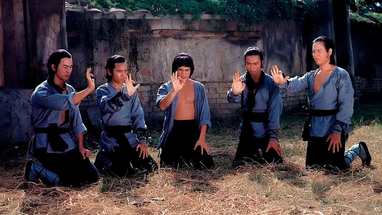5 Maîtres de Shaolin backdrop
