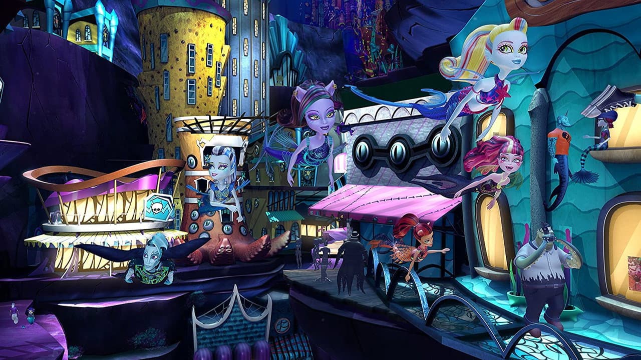 Monster High : La grande barrière des frayeurs backdrop
