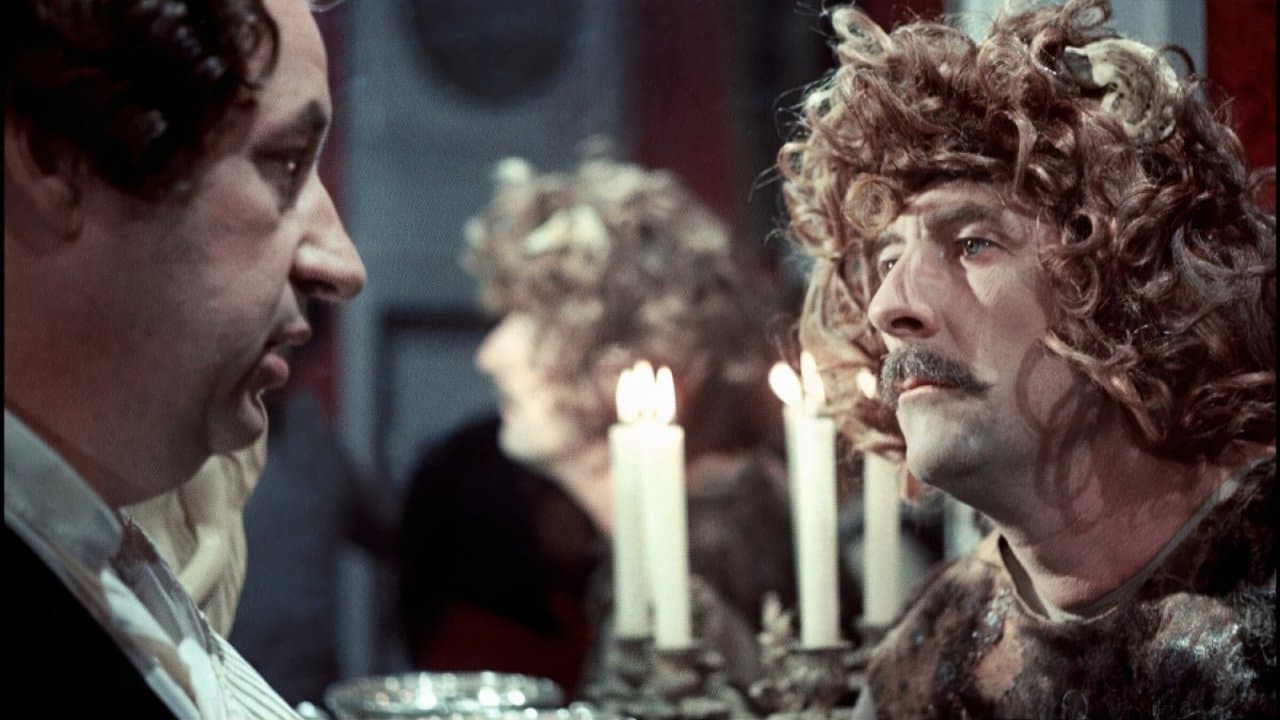 Que la fête commence… backdrop