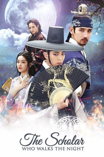 The Scholar Walking At Night poster