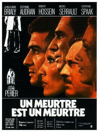 Un meurtre est un meurtre poster