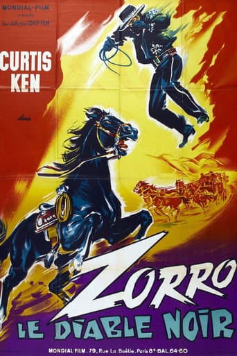 Zorro et la femme au masque noir poster
