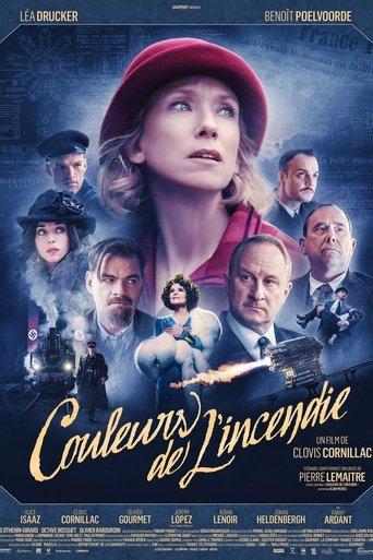 Couleurs de l'incendie poster