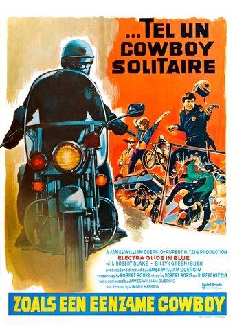 Electra glide in blue poster