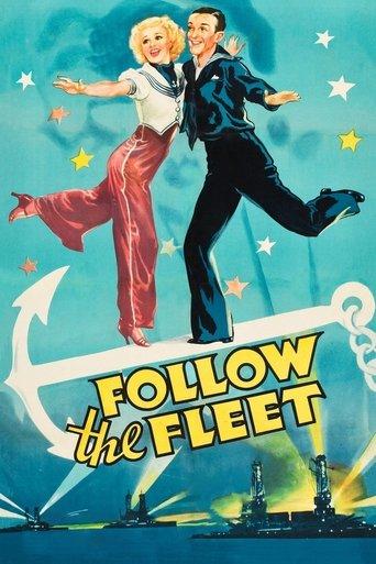 En suivant la flotte poster
