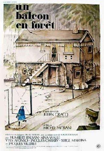 Un balcon en forêt poster
