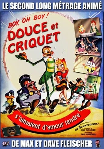 Douce et Criquet s'aimaient d'amour tendre poster