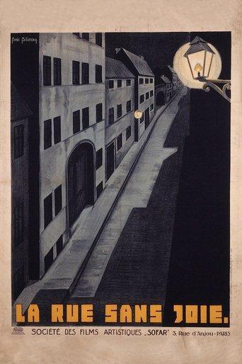 La Rue sans joie poster