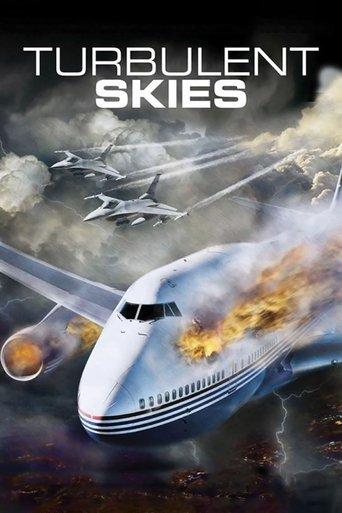Turbulences en plein vol poster