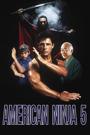 American ninja 5 poster