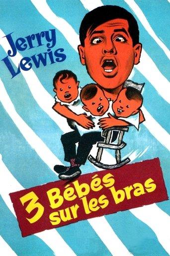 Trois bébés sur les bras poster