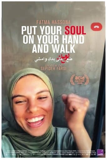Put your soul on your hand and walk poster