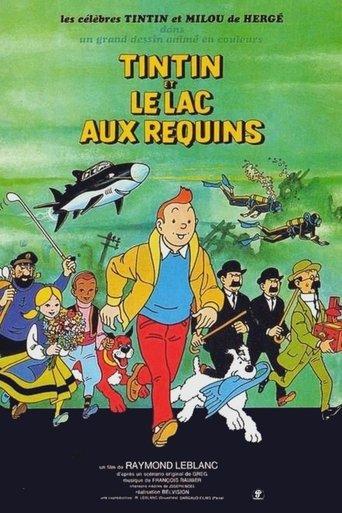 Tintin et le lac aux requins poster