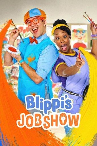 Blippi découvre les métiers poster