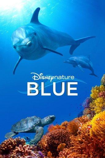 Blue poster