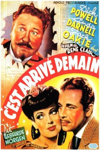 C'est arrivé demain poster