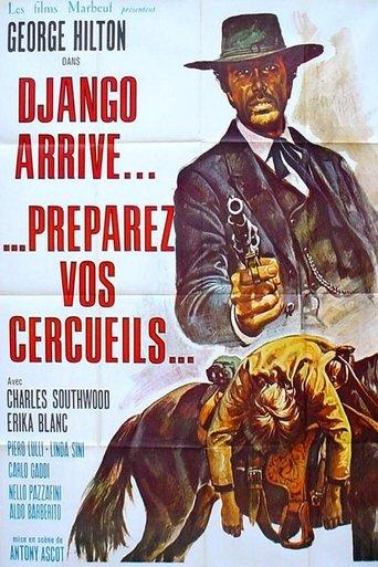 Django arrive, préparez vos cercueils poster