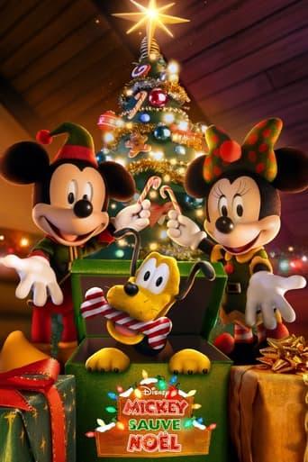 Mickey sauve Noël poster