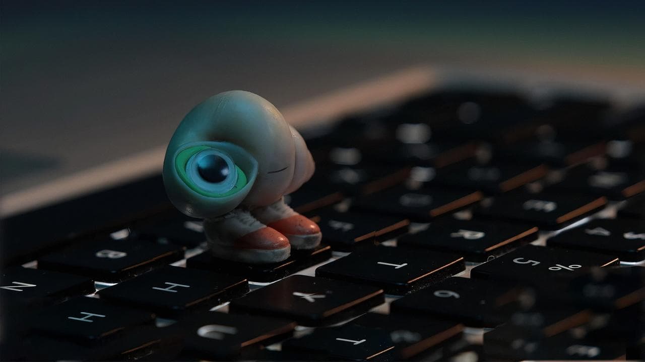 Marcel, le Coquillage (avec ses chaussures) backdrop