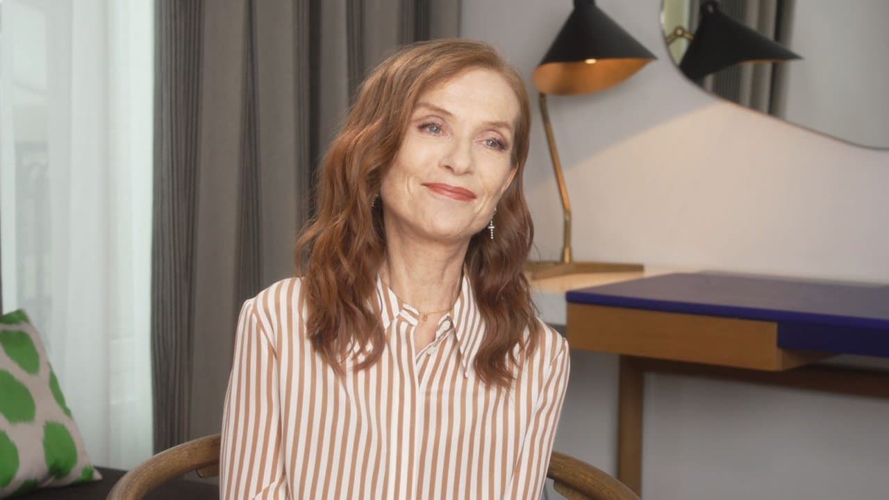 Isabelle Huppert, message personnel backdrop