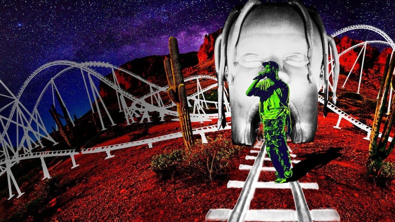 Travis Scott : Look Mom I Can Fly backdrop