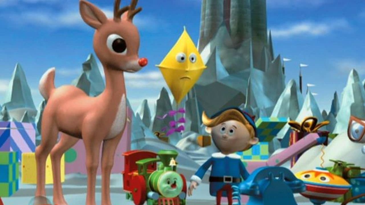 Rudolph, Le petit renne au nez rouge et le voleur de jouets backdrop