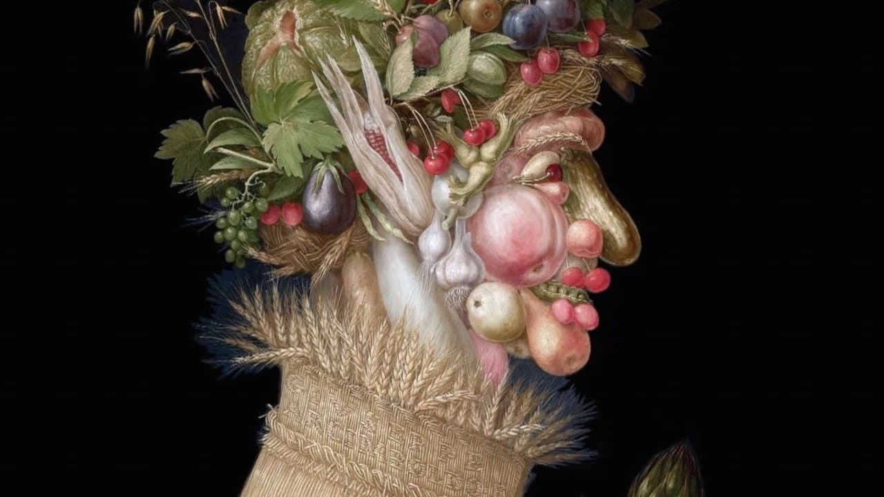 Arcimboldo, portrait d'un audacieux backdrop