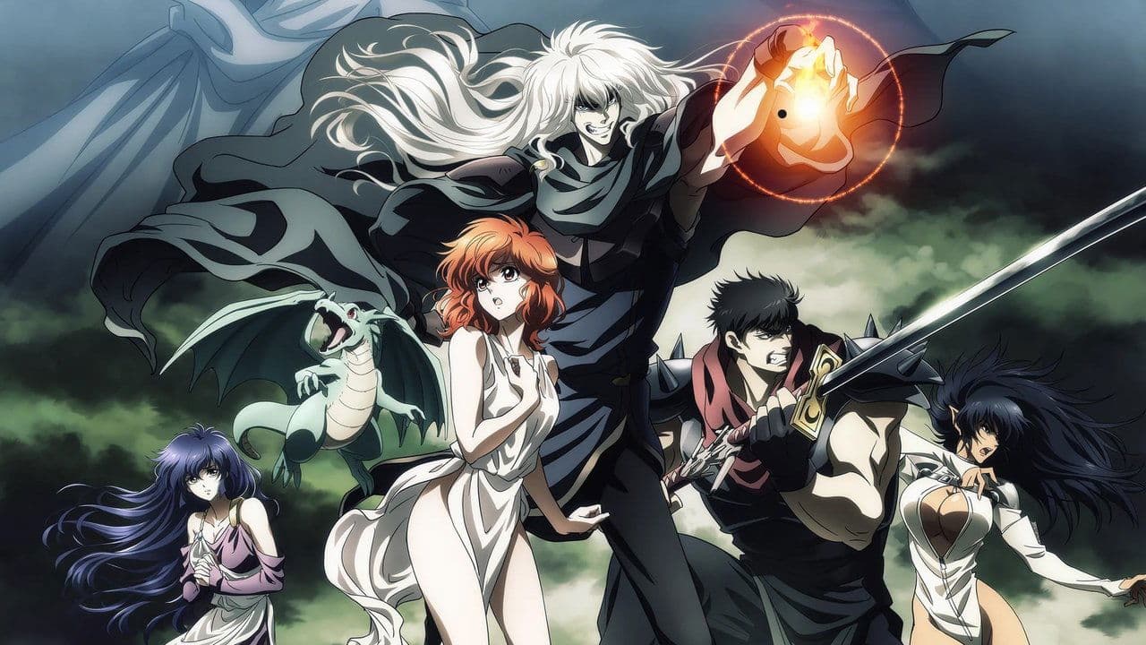 Bastard!! Heavy Metal, Dark Fantasy backdrop