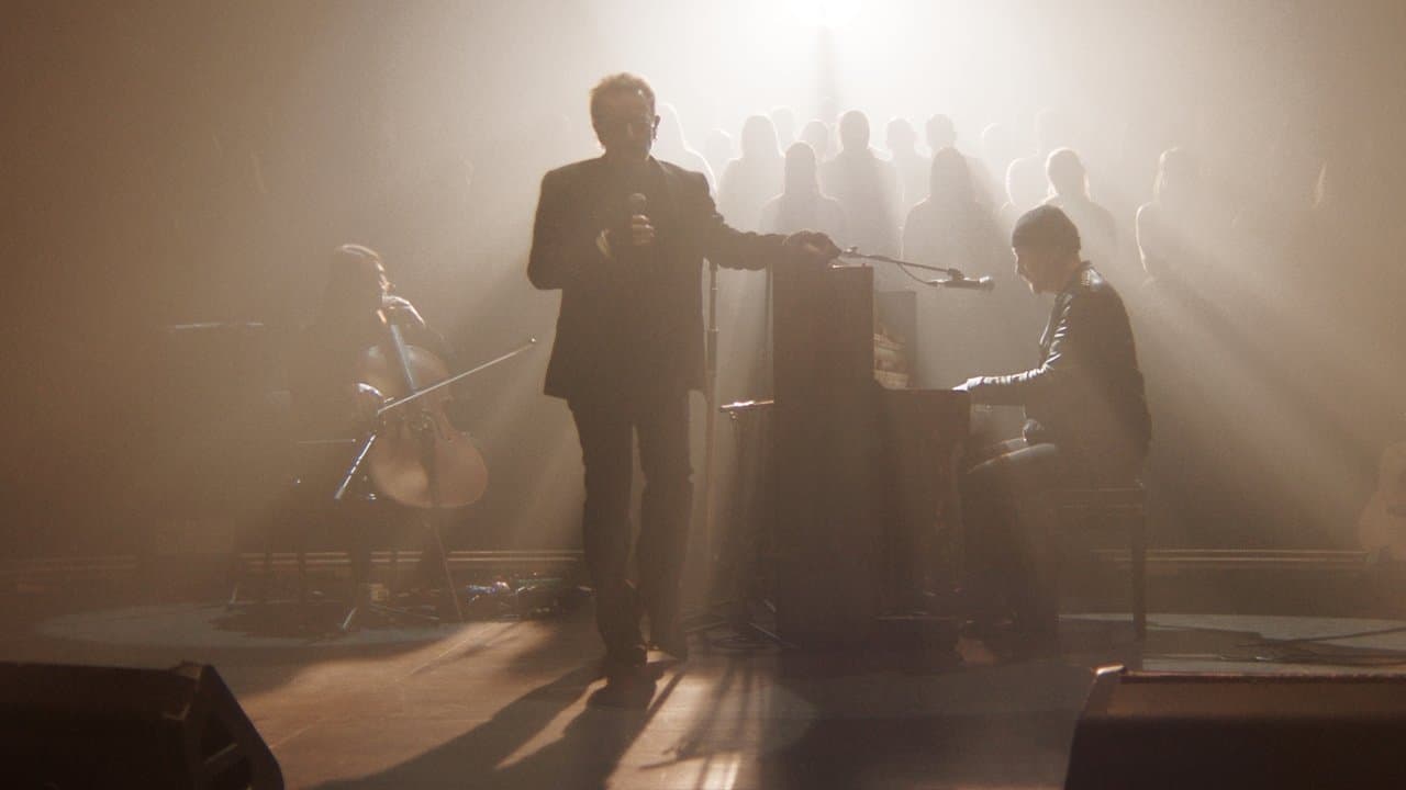 Bono & The Edge : A Sort of Homecoming avec Dave Letterman backdrop