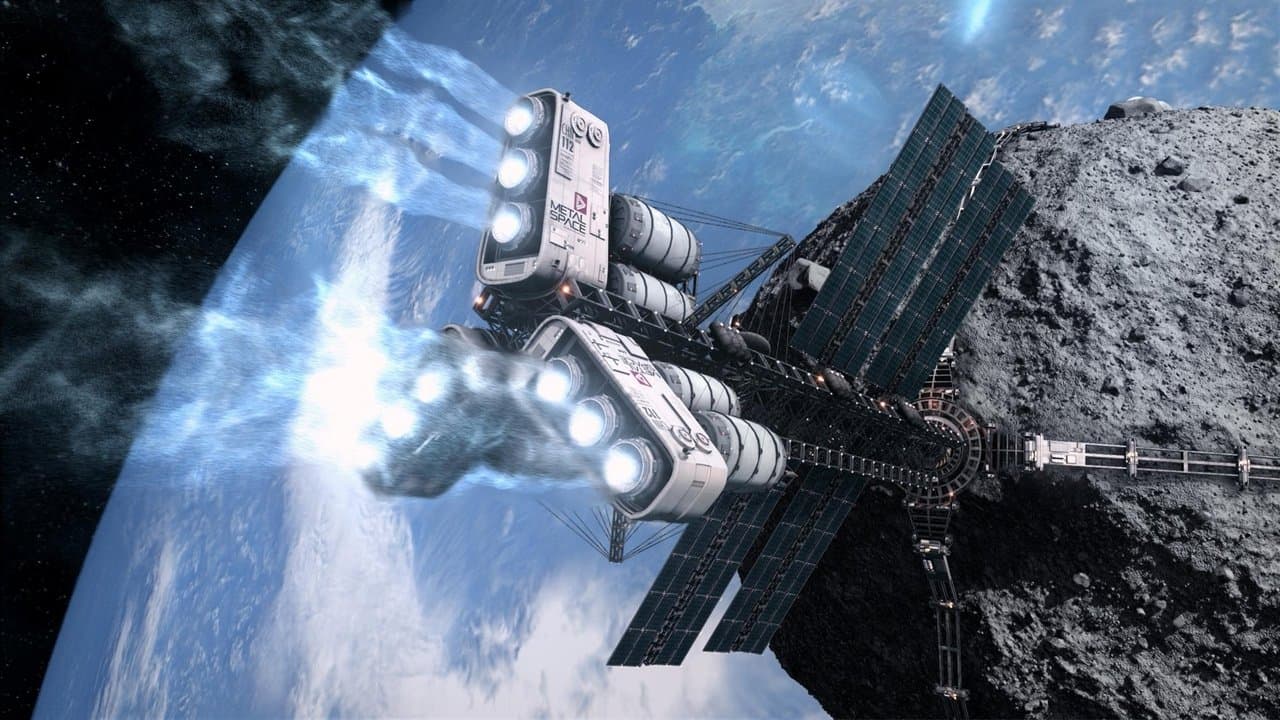 Asteroides Le Nouvel Eldorado Spatial backdrop