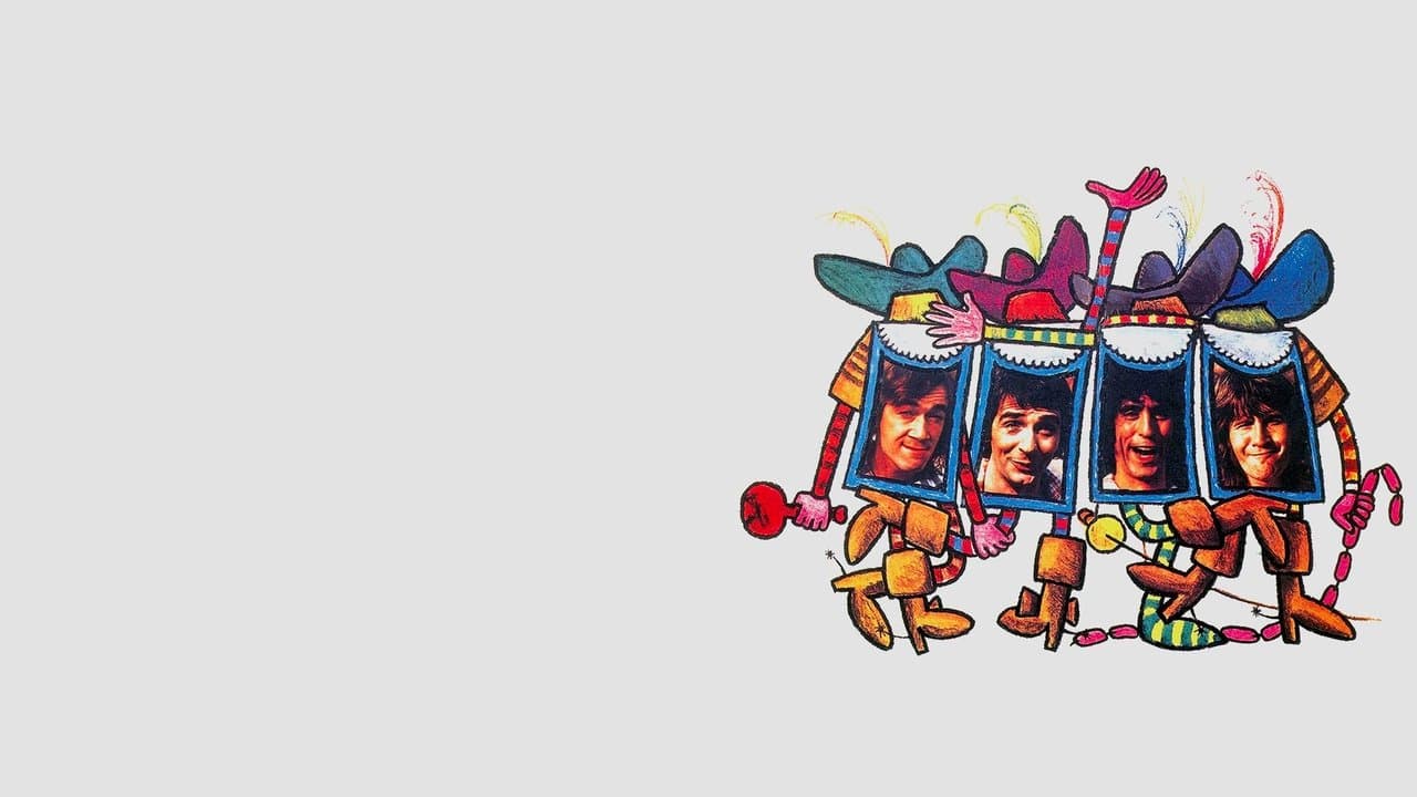 Les Quatre Charlots mousquetaires backdrop