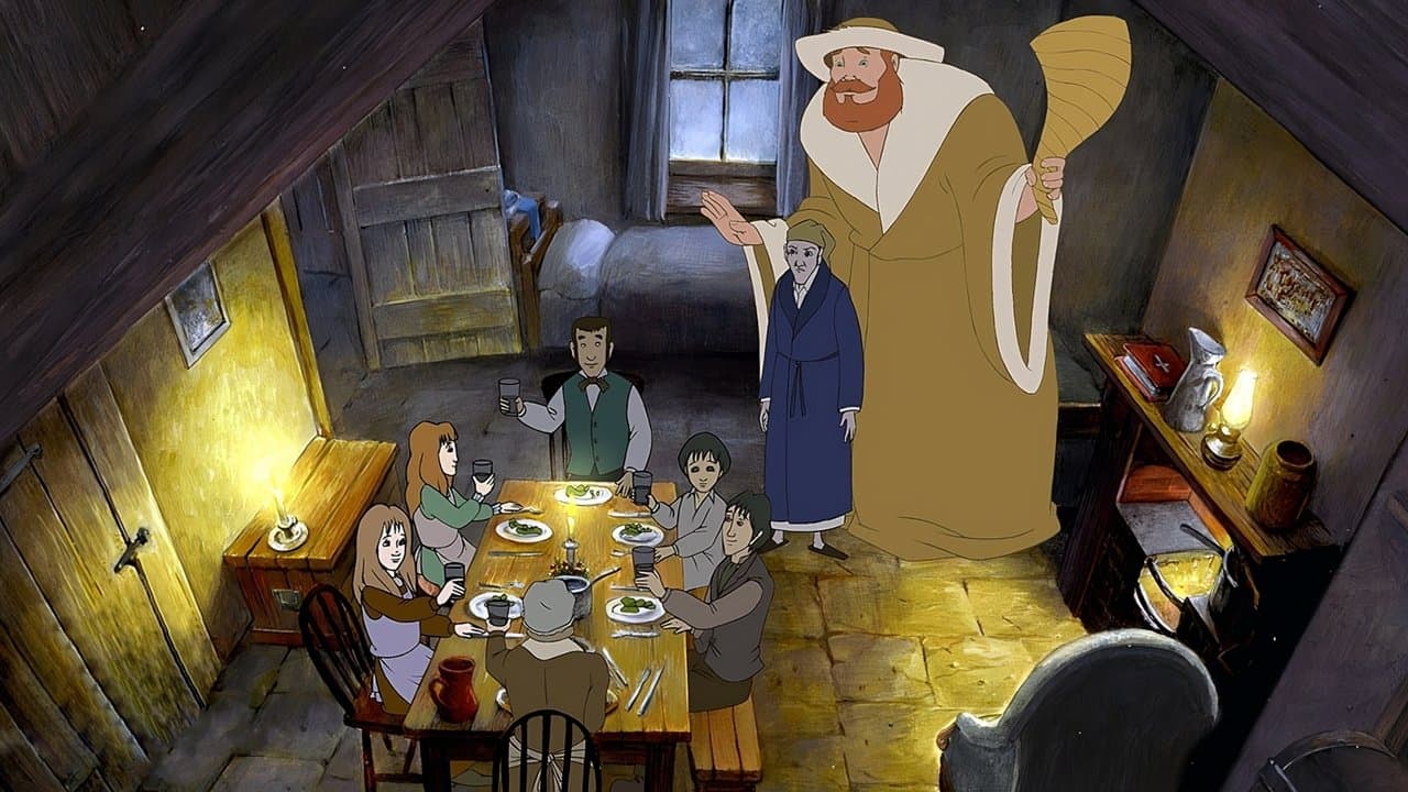 Un chant de Noël backdrop