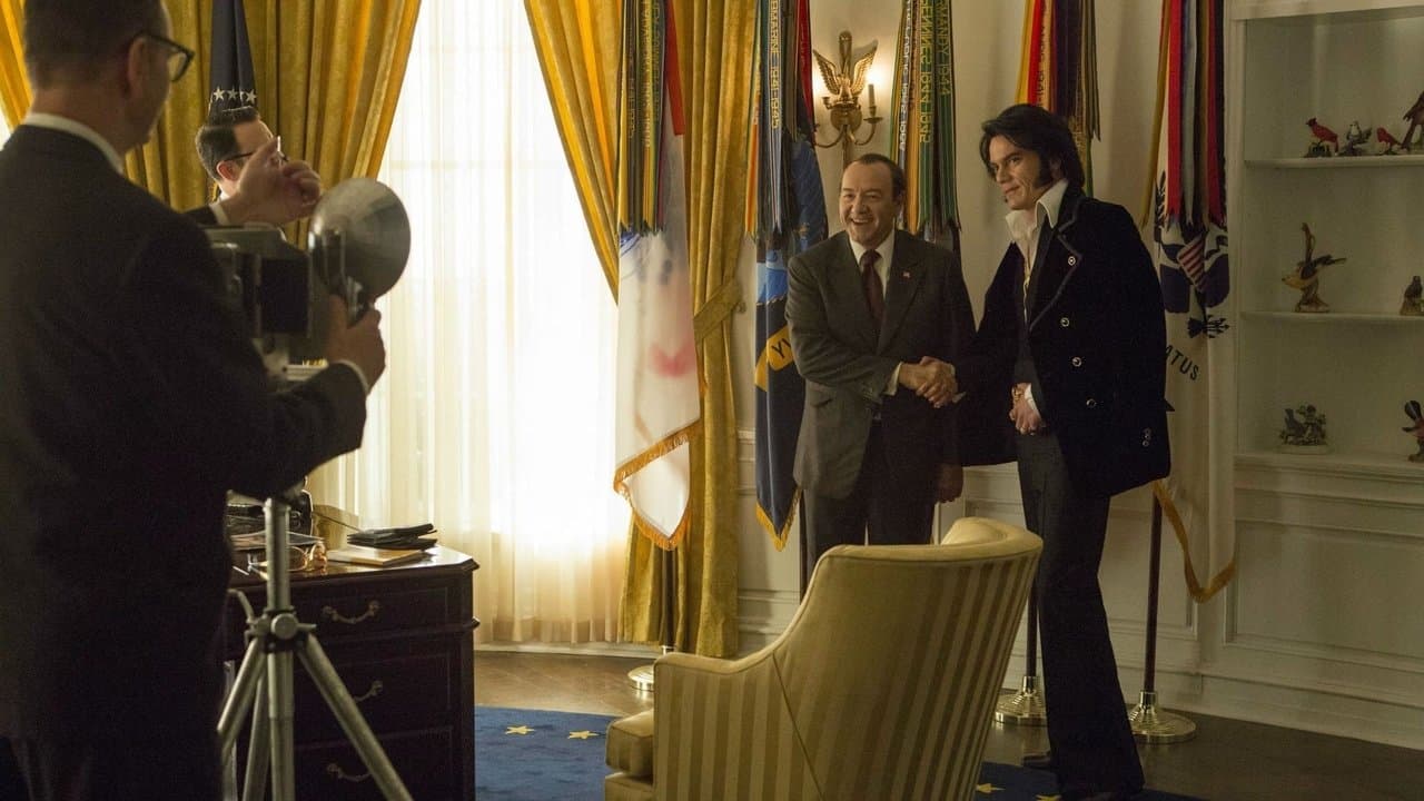 Elvis et Nixon backdrop