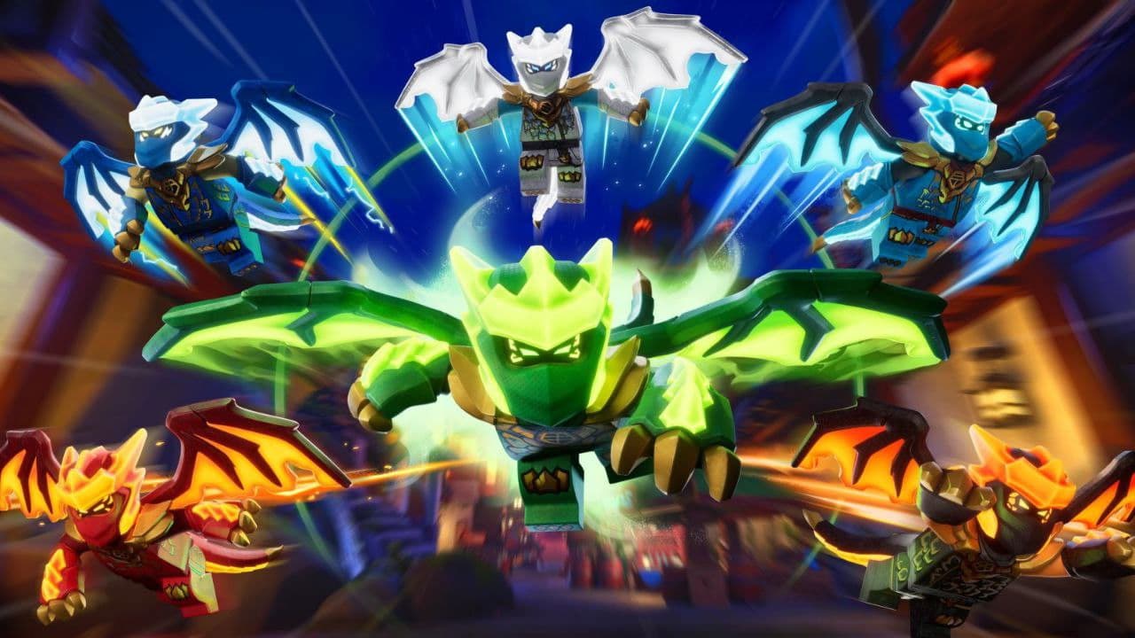 LEGO Ninjago : Le soulèvement des dragons backdrop