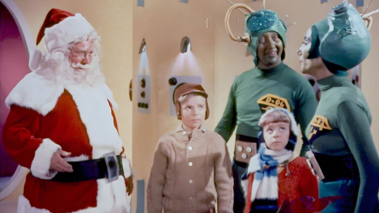 Le Père Noël contre les Martiens backdrop
