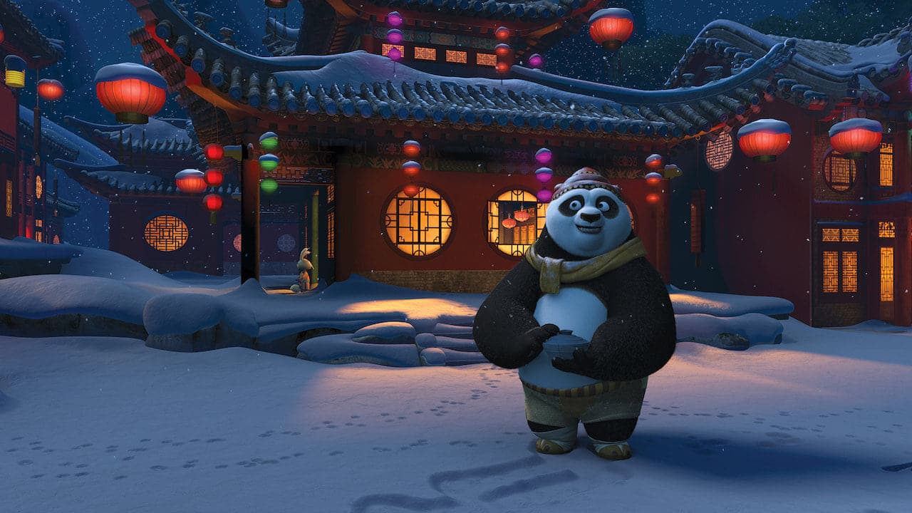 Kung Fu Panda : Bonnes fêtes backdrop
