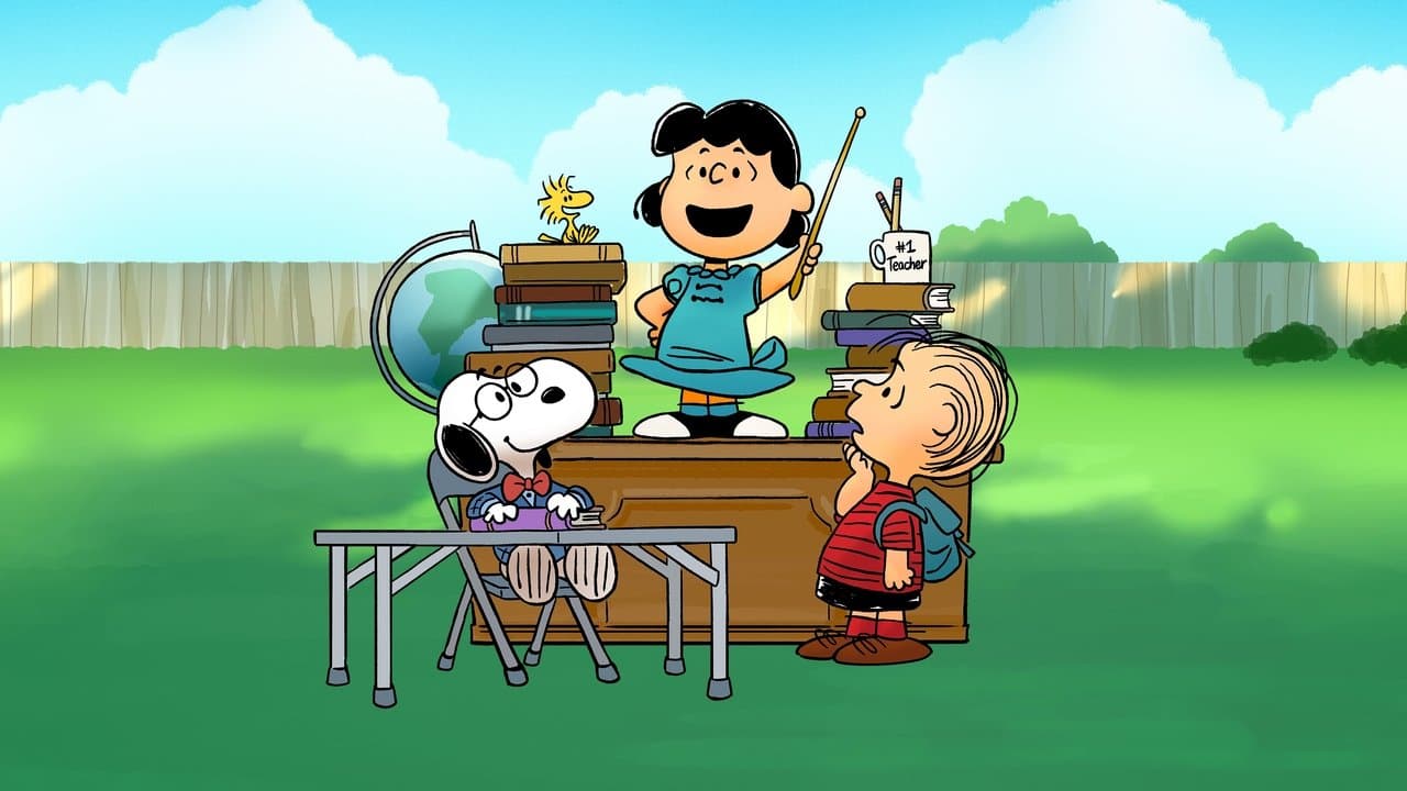 Snoopy présente : L’école selon Lucy backdrop