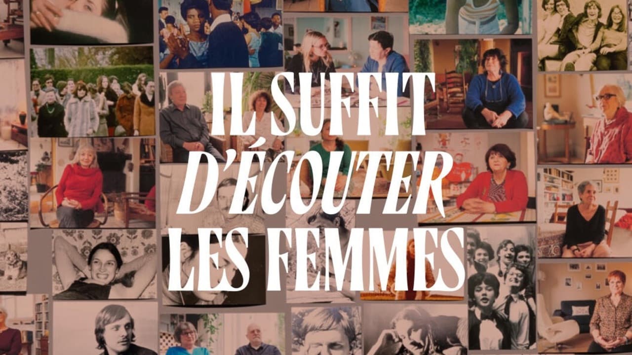 Il suffit d’écouter les femmes backdrop