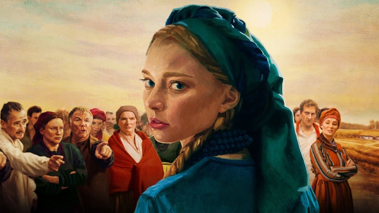 La Jeune fille et les paysans backdrop