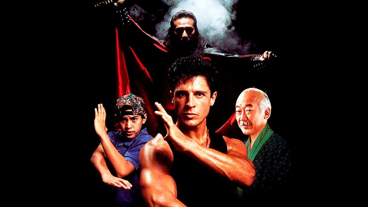 American ninja 5 backdrop