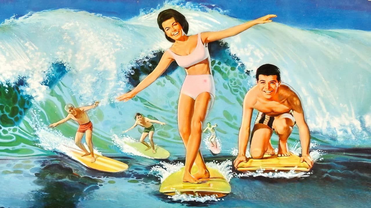 Beach Party backdrop