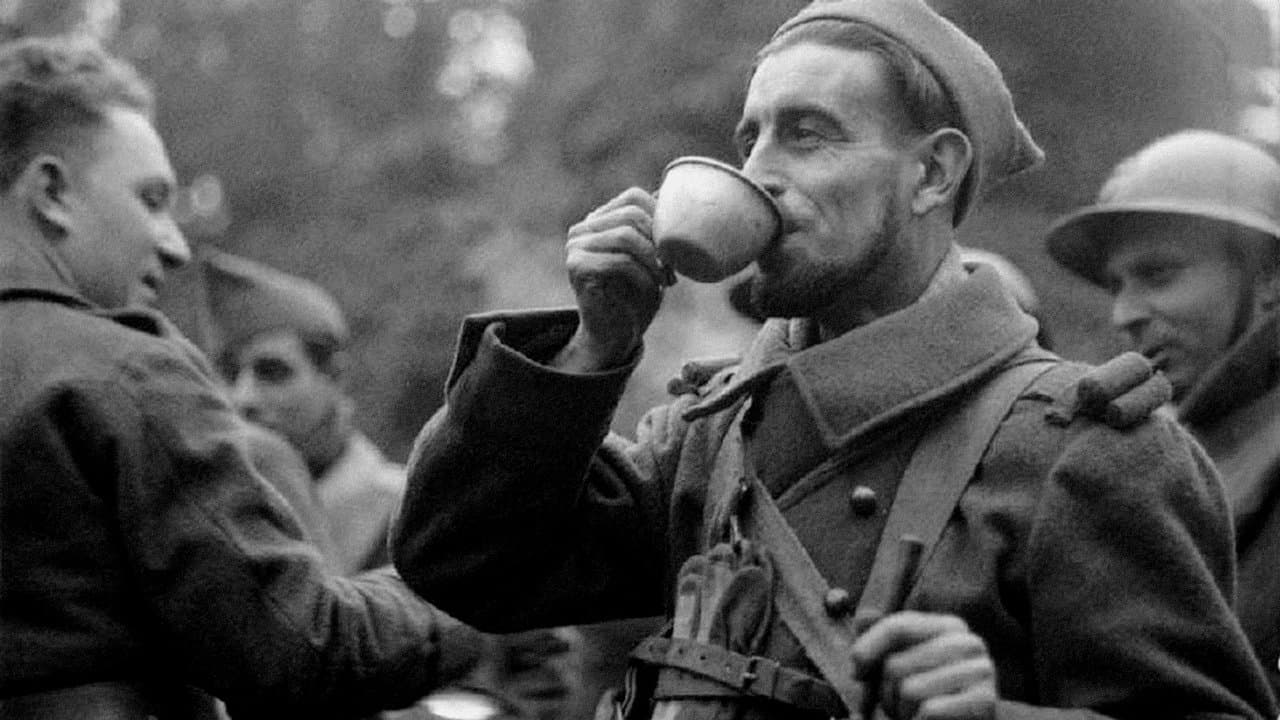 Drôle de guerre backdrop