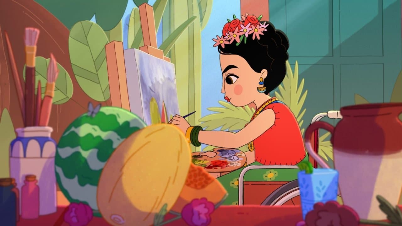 Hola Frida! backdrop