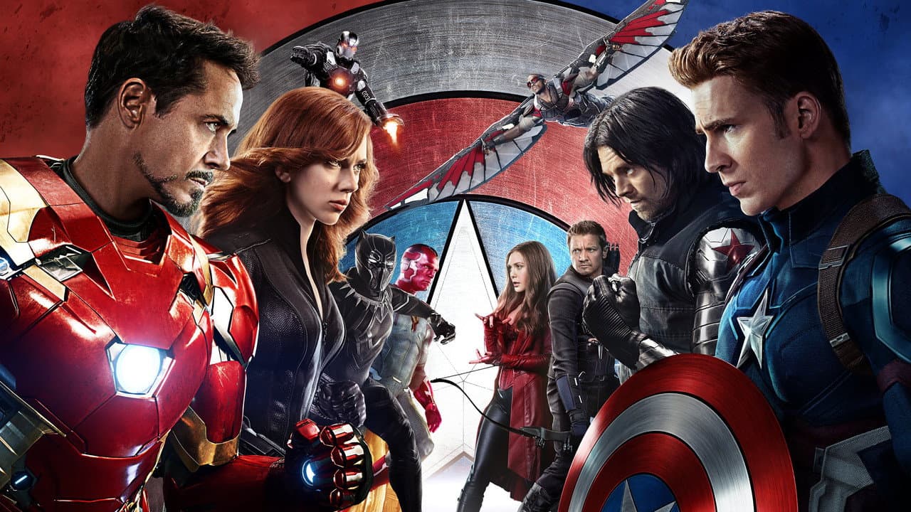 Captain America : Civil War backdrop