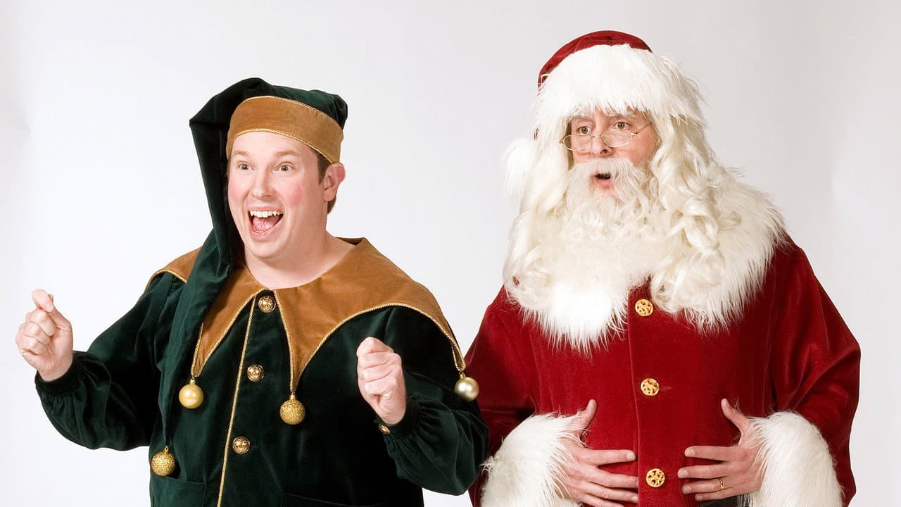 Il faut croire au Père Noël backdrop