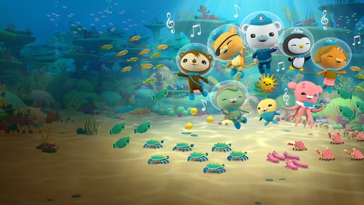 Les Octonauts et la grande barrière de corail backdrop
