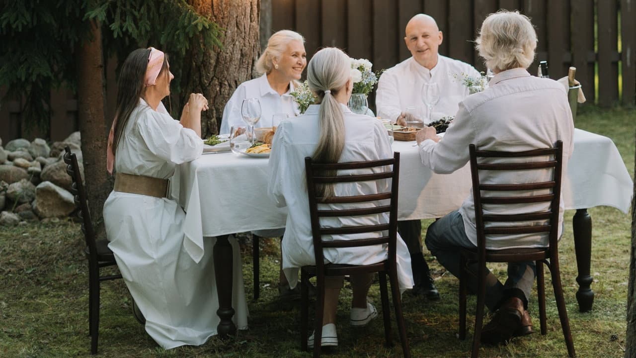 Une famille backdrop