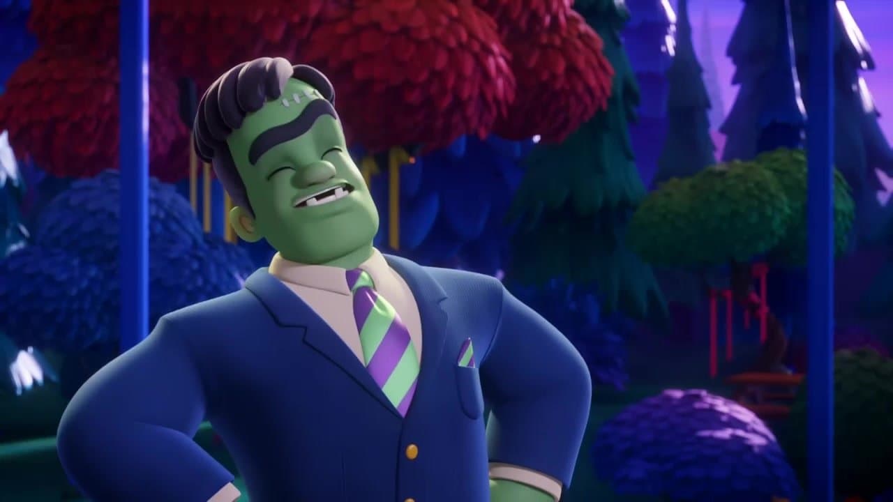 Les Super mini monstres et la fête du printemps backdrop