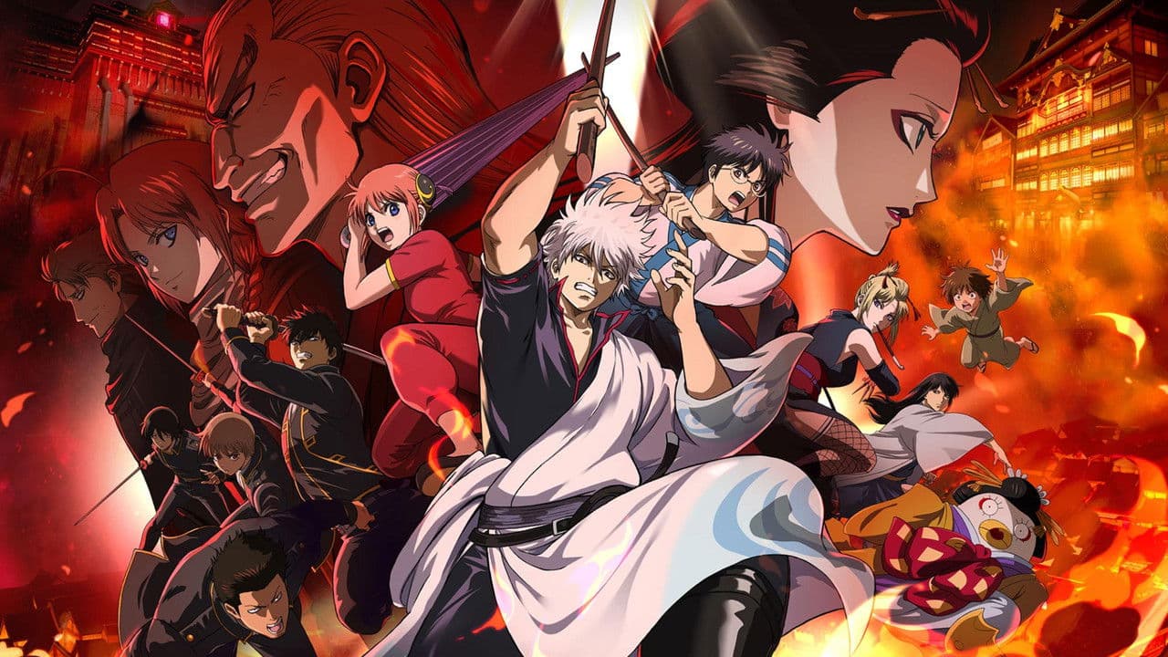 Gintama : Yoshiwara en flammes backdrop
