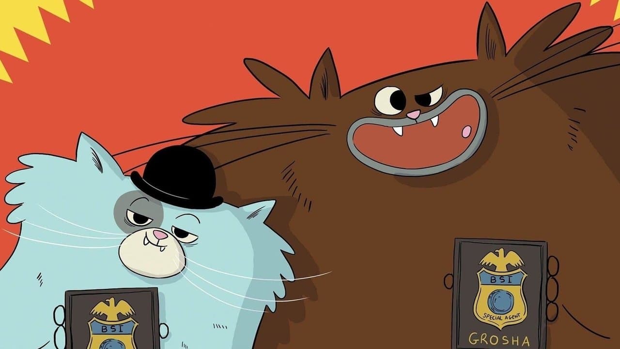 Grosha et Mr B. backdrop